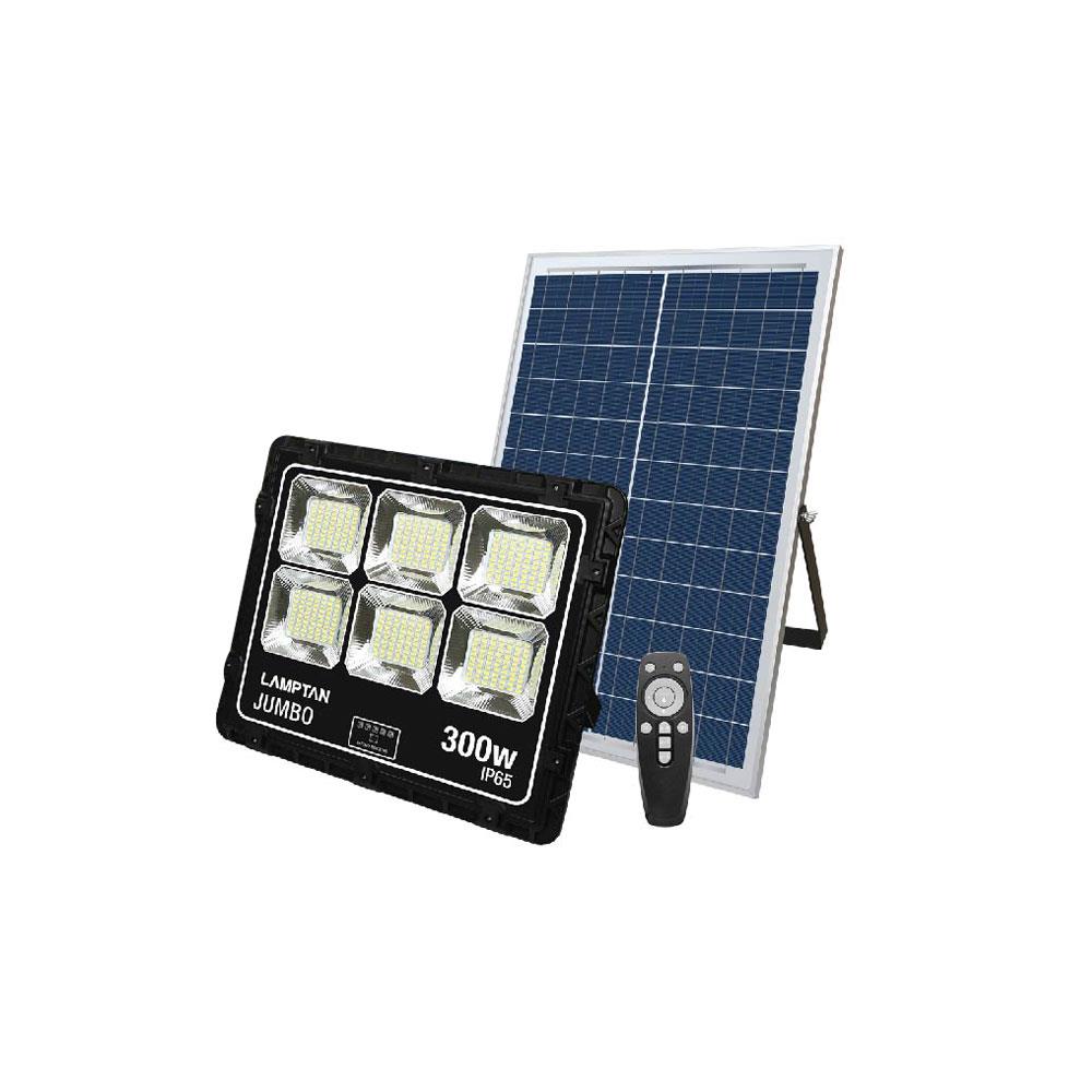 ไฟสปอตไลท์ SOLAR LAMPTAN FLOOD 300 วัตต์ DAYLIGHT สีดำ