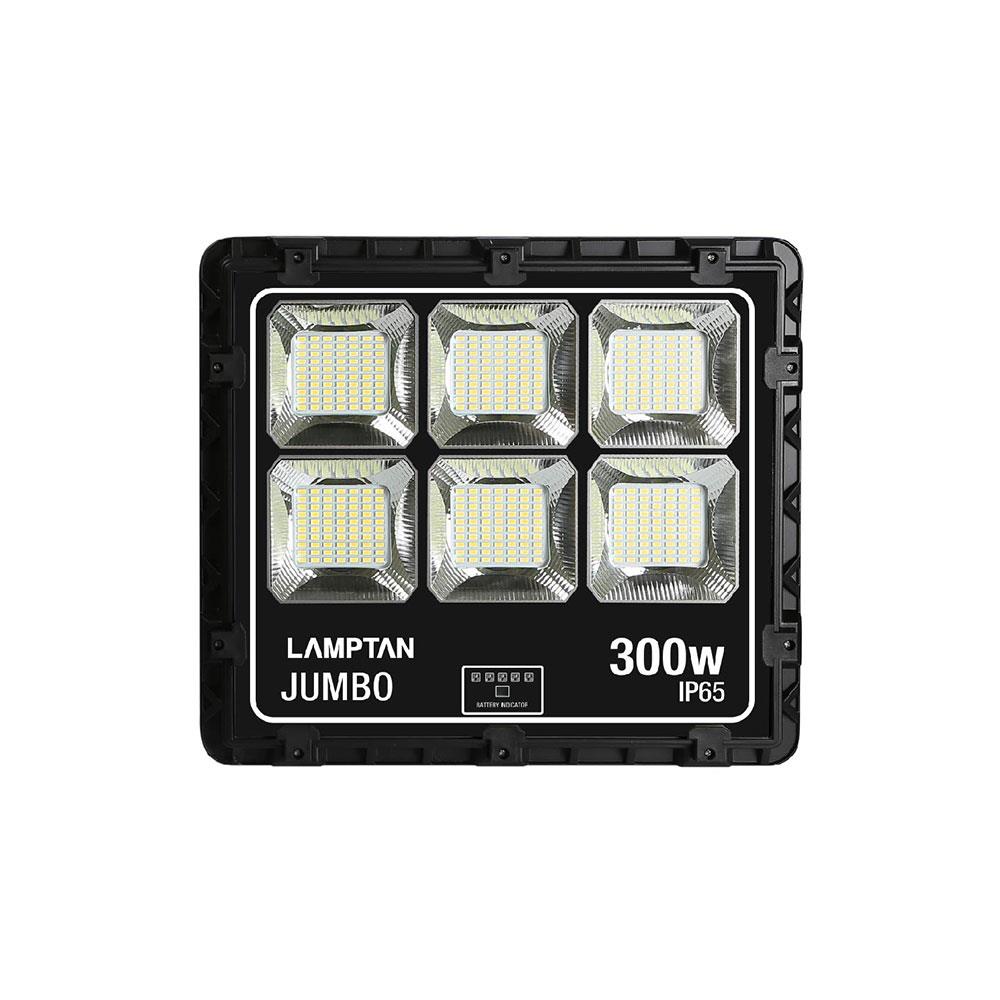 ไฟสปอตไลท์ SOLAR LAMPTAN FLOOD 300 วัตต์ DAYLIGHT สีดำ