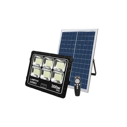 ไฟสปอตไลท์ SOLAR LAMPTAN FLOOD 300 วัตต์ DAYLIGHT สีดำ