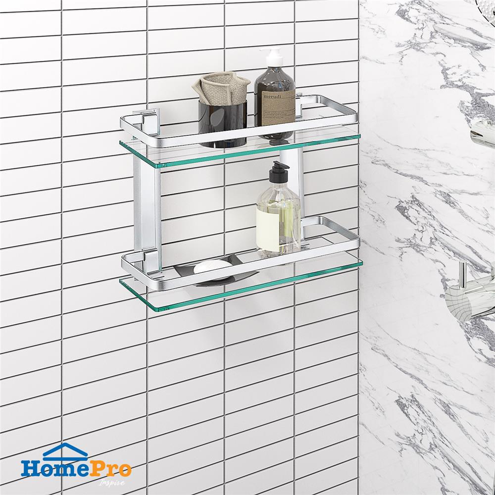 ชั้นกระจกติดผนัง 2 ชั้น MOYA A4126B