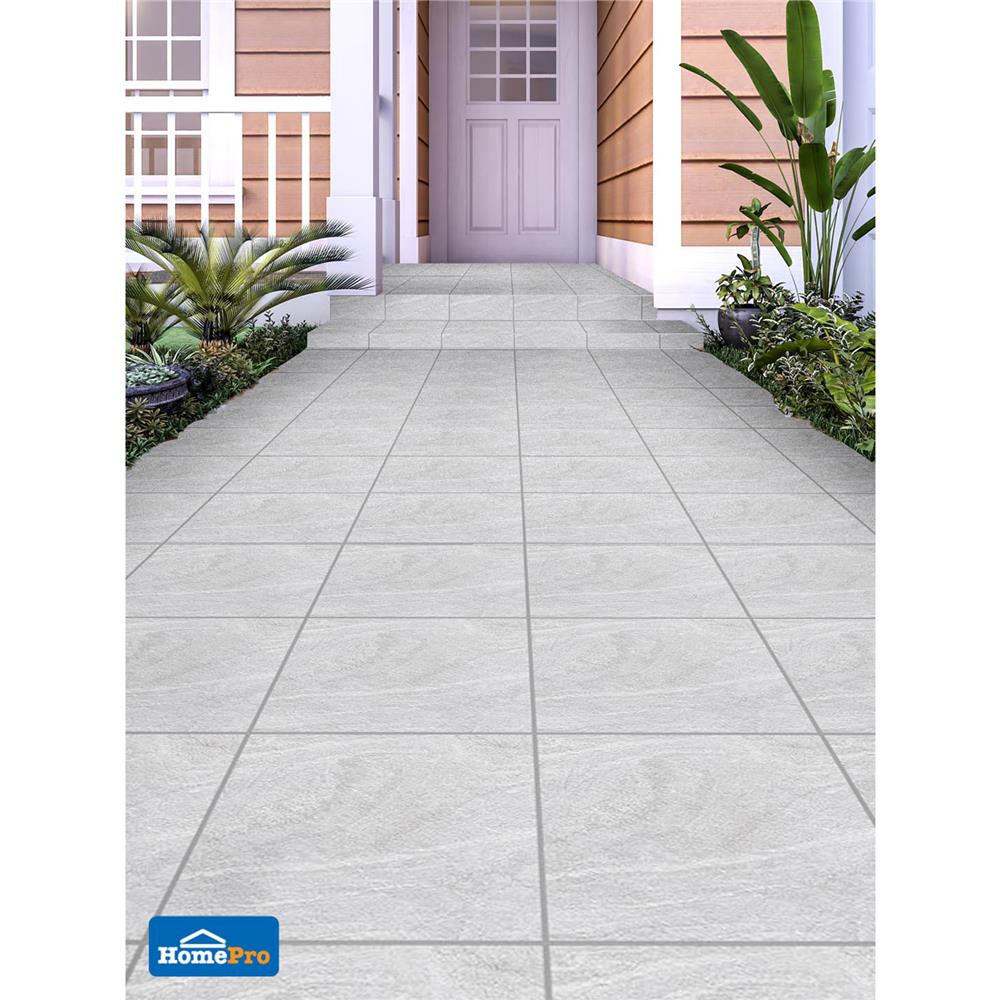 กระเบื้องพื้นพอร์ซเลน 30x30 ซม. COTTO ซิลล่า เทาอ่อน (HYG) PM