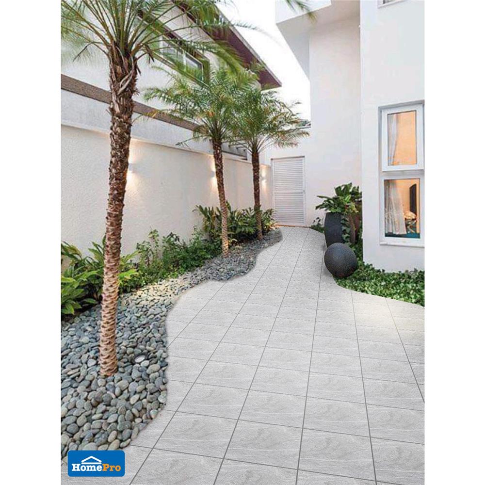 กระเบื้องพื้นพอร์ซเลน 30x30 ซม. COTTO ซิลล่า เทาอ่อน (HYG) PM