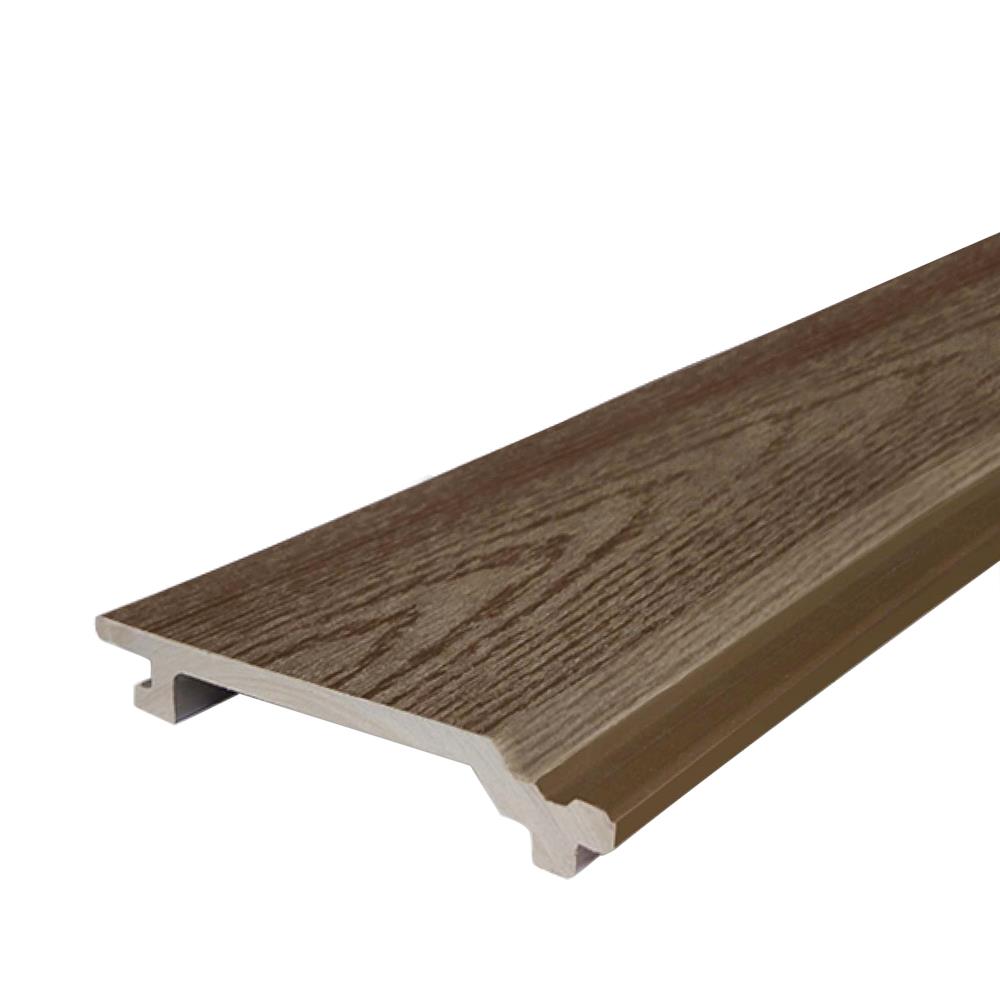 ไม้ผนังภายนอก WATSADUNIYOM 6 นิ้ว ลายไม้ 15.6X300x2.1 ซม. สีน้ำตาลเข้ม