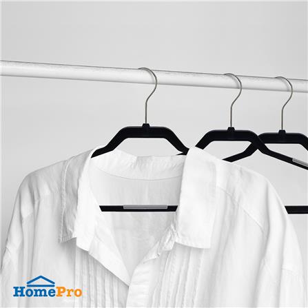 ไม้แขวนเสื้อ PLIM 14662 สีเทาเข้ม แพ็ก 5 ชิ้น_2