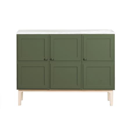 ตู้ 120 ซม. WHOOP MABURU หินอ่อน สี OLIVE GREEN