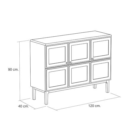 ตู้ 120 ซม. WHOOP MABURU หินอ่อน สี OLIVE GREEN_3