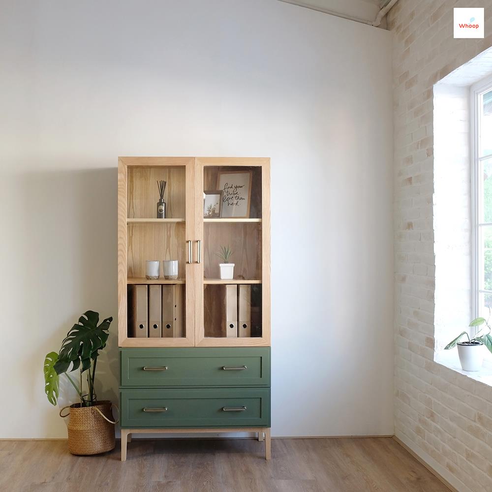 ตู้สูง WHOOP EMMA สี OLIVE GREEN