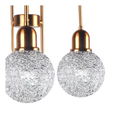 ไฟช่อ CARINI D18645N-3GB สีทอง/ขาว 3 หัว_2