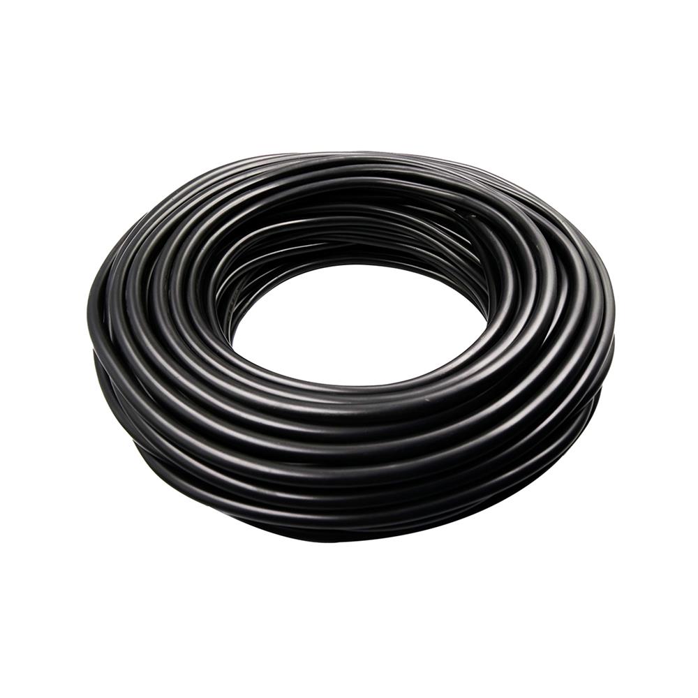 สายไมโคร PVC TOWAI 12 มม. X 50 ม. สีดำ