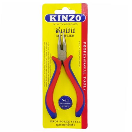 คีมินิปากแหลมไม่มีฟัน KINZO NO.1044 5 นิ้ว_0