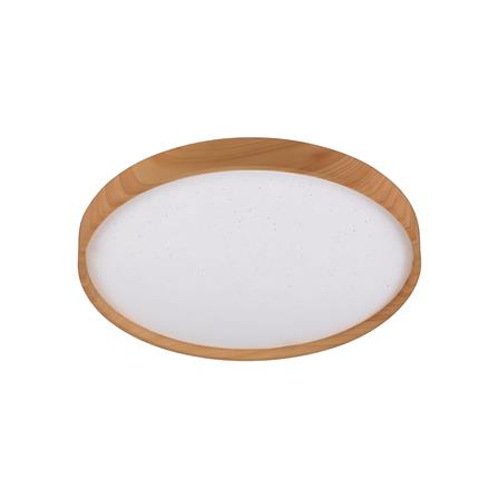 ไฟเพดาน LED CARINI ZY828-ML 15 นิ้ว 36 วัตต์ DAYLIGHT สีขาว/น้ำตาล_1