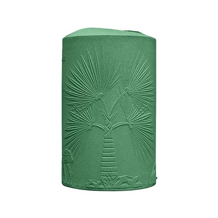 ถังเก็บน้ำ WAVE THE PALM 2000 ลิตร สีเขียวทหาร_1