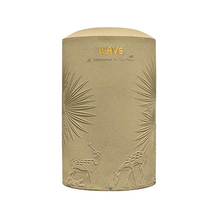 ถังเก็บน้ำ WAVE THE PALM 2000 ลิตร สีแซนบีช