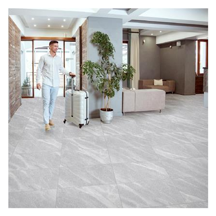 กระเบื้องพื้นพอร์ซเลน 30x60 ซม. COTTO บีทสโตน เทาอ่อน (HYG) 1.44M2_1