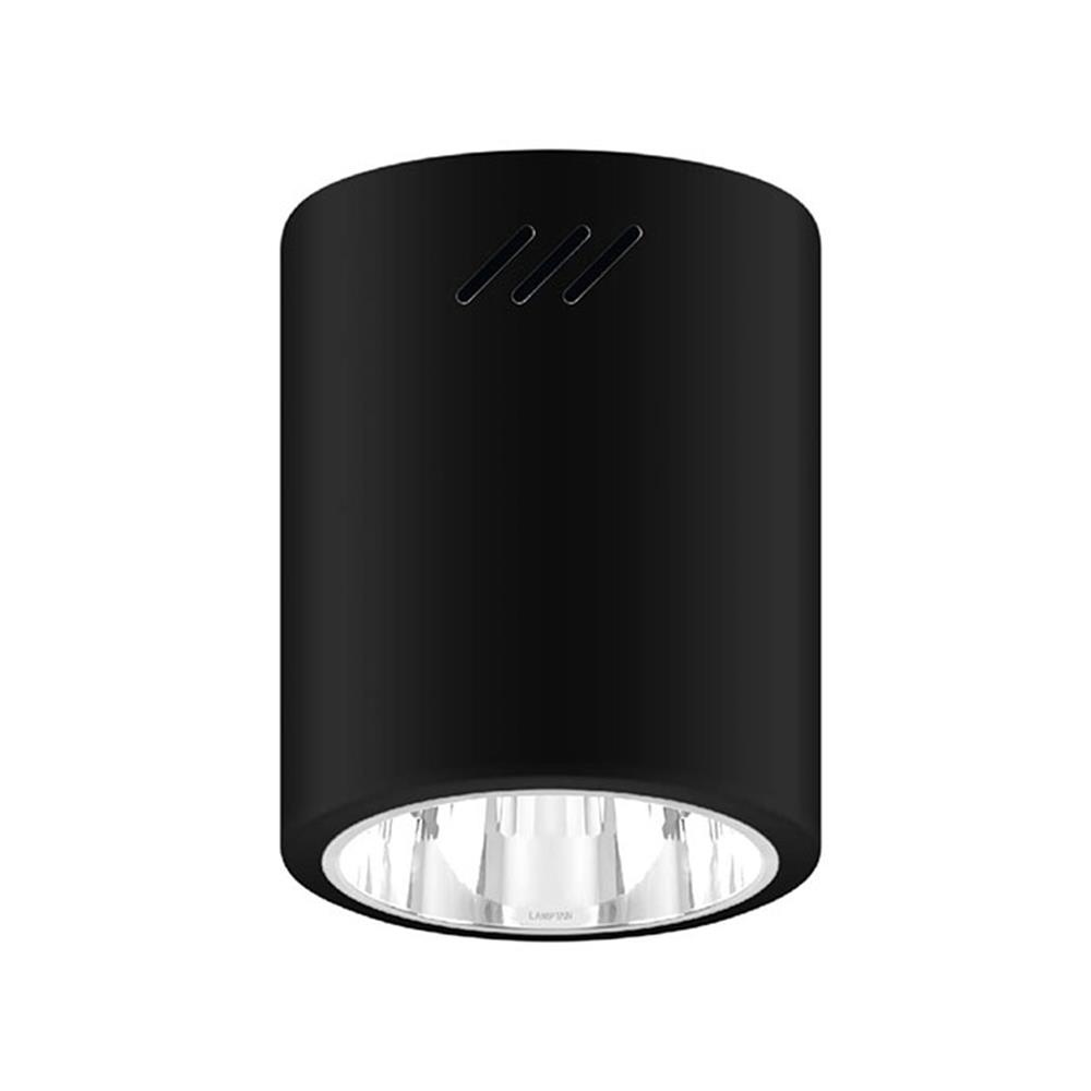 ดาวน์ไลท์ LAMPTAN SURFACE 6 นิ้ว สีดำ กลม