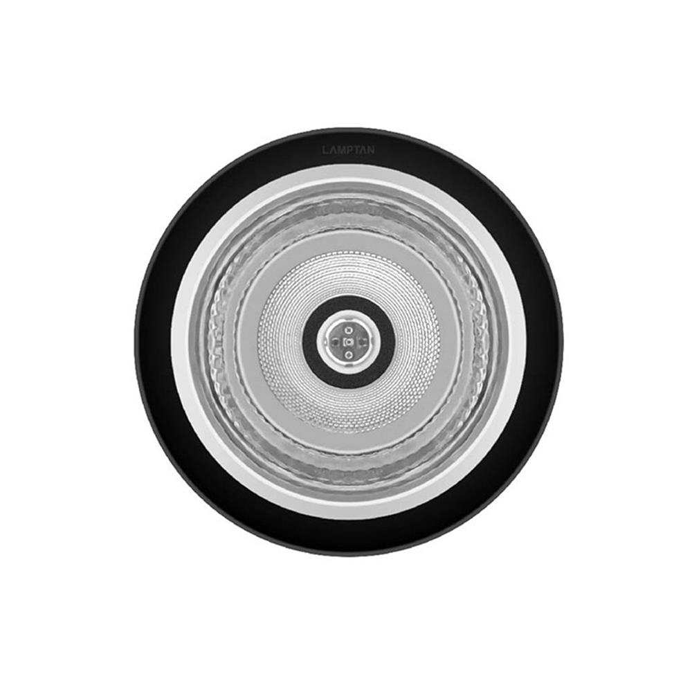 ดาวน์ไลท์ LAMPTAN SURFACE 6 นิ้ว สีดำ กลม