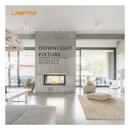 ดาวน์ไลท์ LAMPTAN SURFACE 6 นิ้ว สีดำ กลม_3