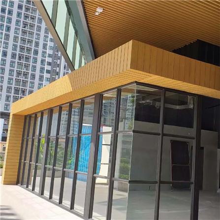 ไม้ผนังภายนอก WATSADUNIYOM 6 นิ้ว ลายไม้ 15.6X300x2.1 ซม. สีไม้สัก_1