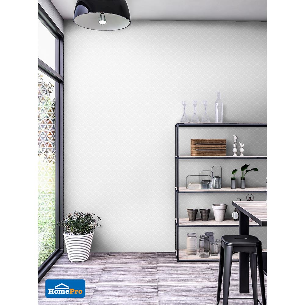 โมเสค 25.5x21.9 ซม. COTTO ออเรียนทอลแฟน สีขาว