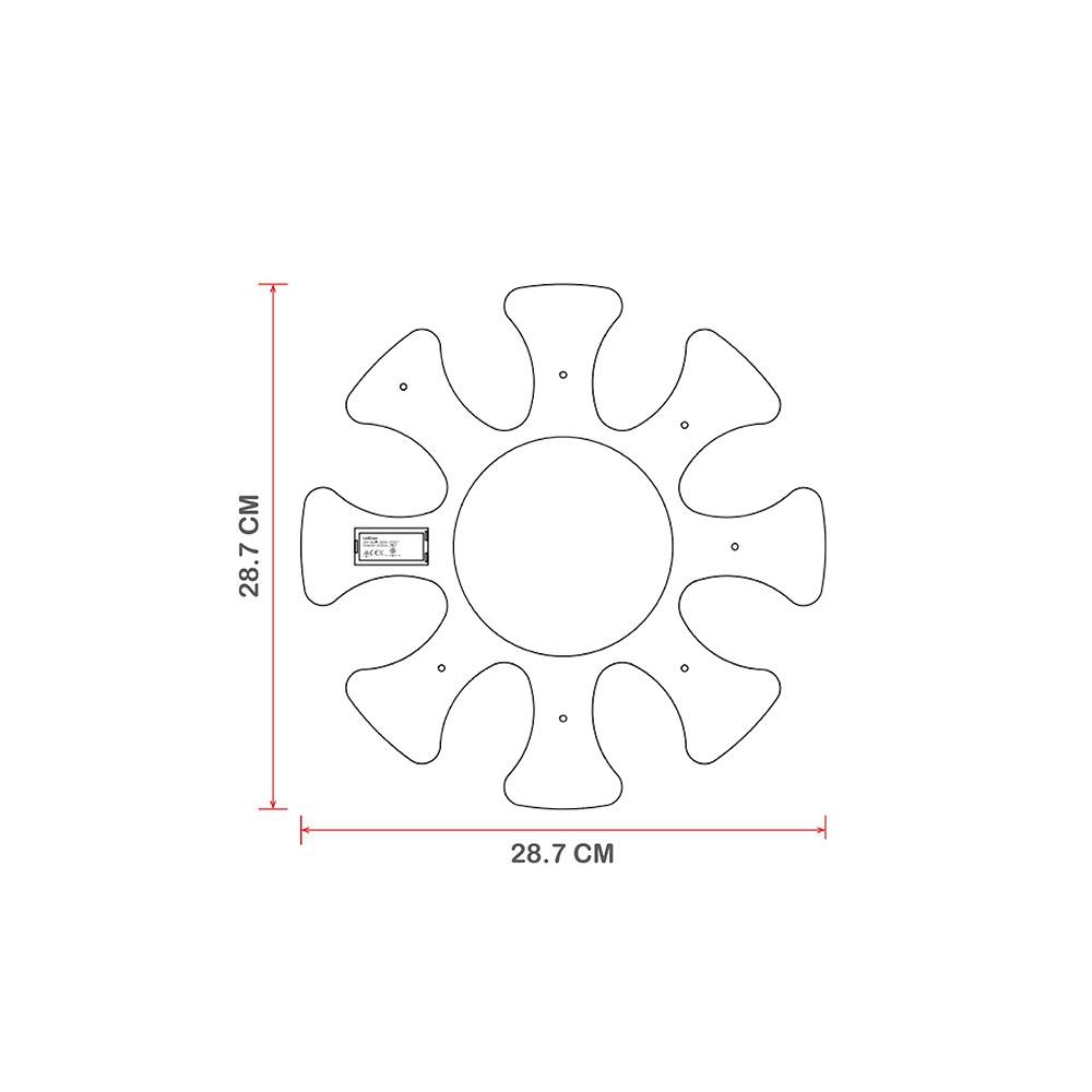 หลอด LED LEKISE MAGNET TOP 26 วัตต์ DAYLIGHT