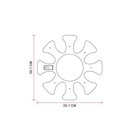หลอด LED LEKISE MAGNET TOP 26 วัตต์ DAYLIGHT_4