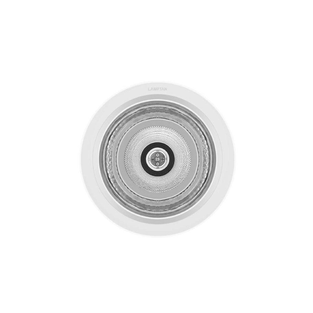 ดาวน์ไลท์ LAMPTAN SURFACE 4 นิ้ว สีขาว กลม