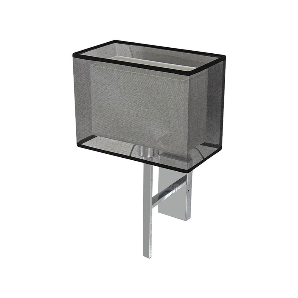 ไฟกิ่งภายใน CARINI BB-2002CR สีดำ/เงิน 1 หัว