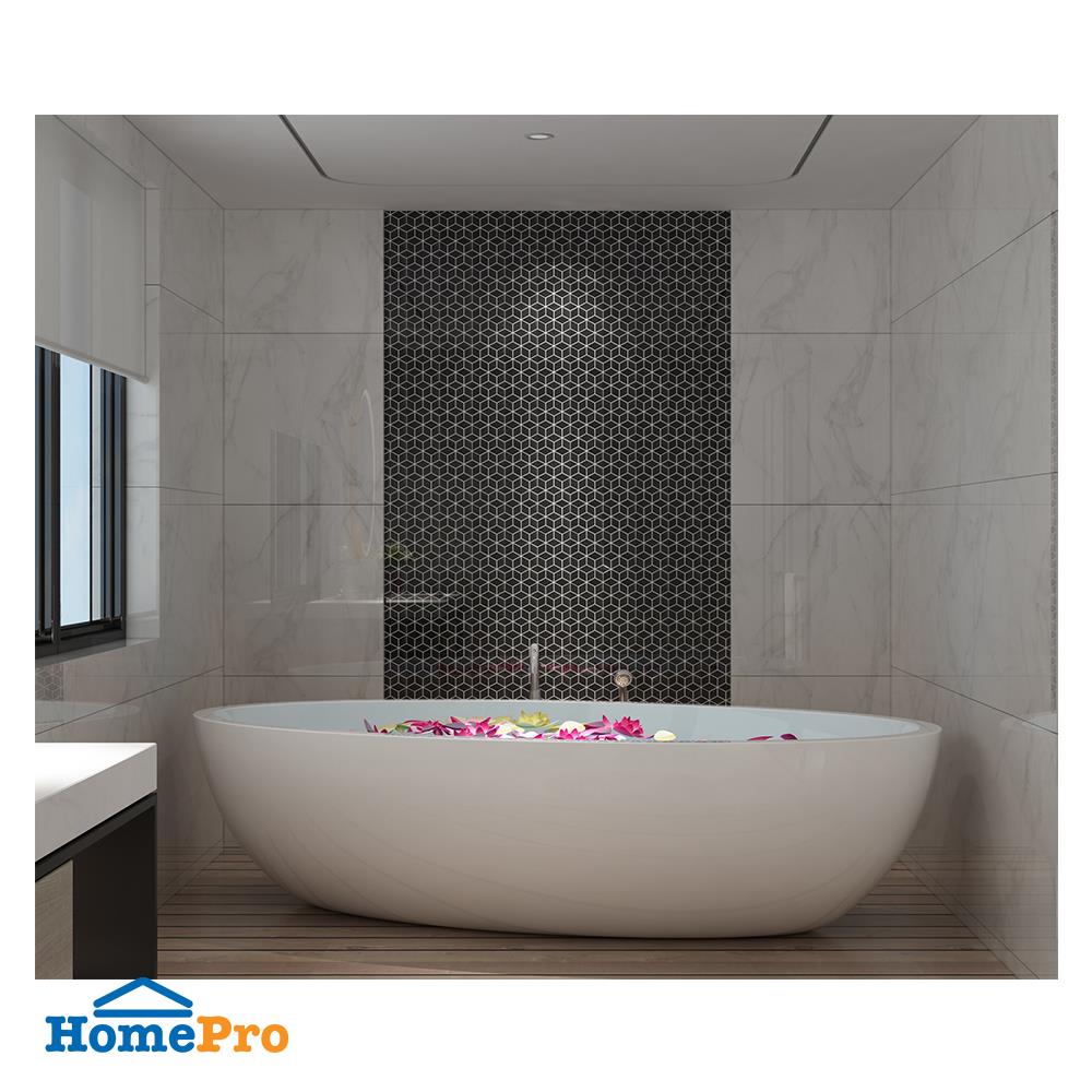 โมเสค 30x30 ซม. COTTO บริกบ็อกซ์ ดำ