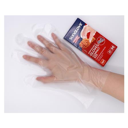 ถุงมือครัว HDPE ANTI BAC M SUN GLOVE 24ชิ้น_3
