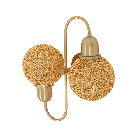 ไฟกิ่งภายใน CARINI B18645N-2GB สีทอง 2 หัว