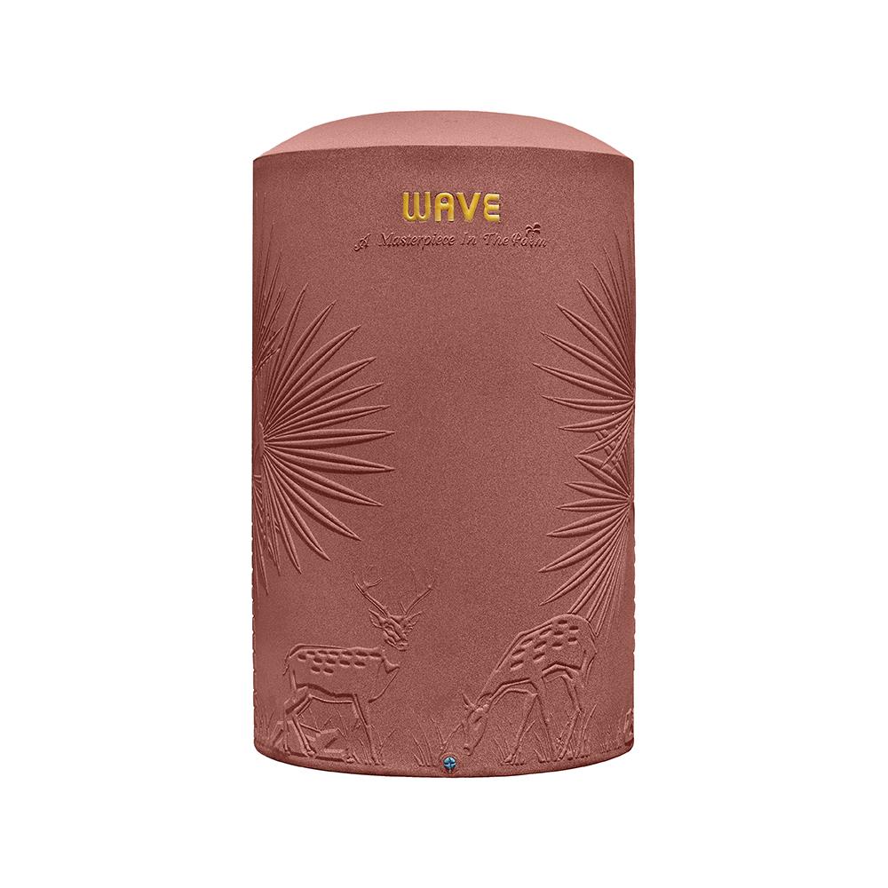 ถังเก็บน้ำ WAVE THE PALM 2000 ลิตร สีแดงสยาม