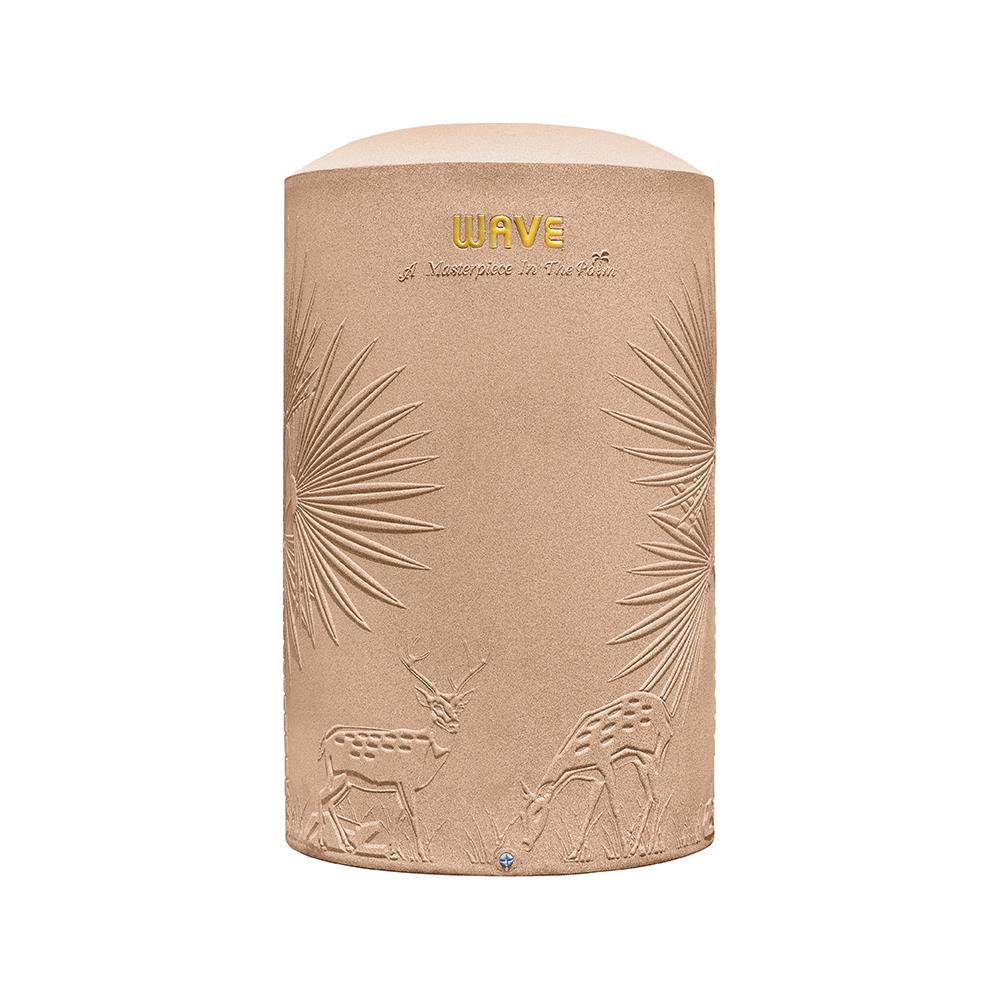 ถังเก็บน้ำ WAVE THE PALM 2000 ลิตร สีทองชมพู