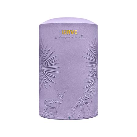 ถังเก็บน้ำ WAVE THE PALM 2000 ลิตร สีปะการังม่วง