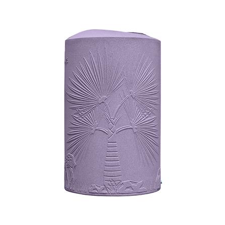 ถังเก็บน้ำ WAVE THE PALM 2000 ลิตร สีปะการังม่วง_1