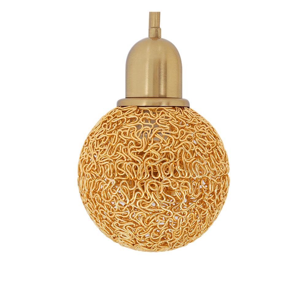 ไฟกิ่งภายใน CARINI B18645N-1GB สีทอง 1 หัว