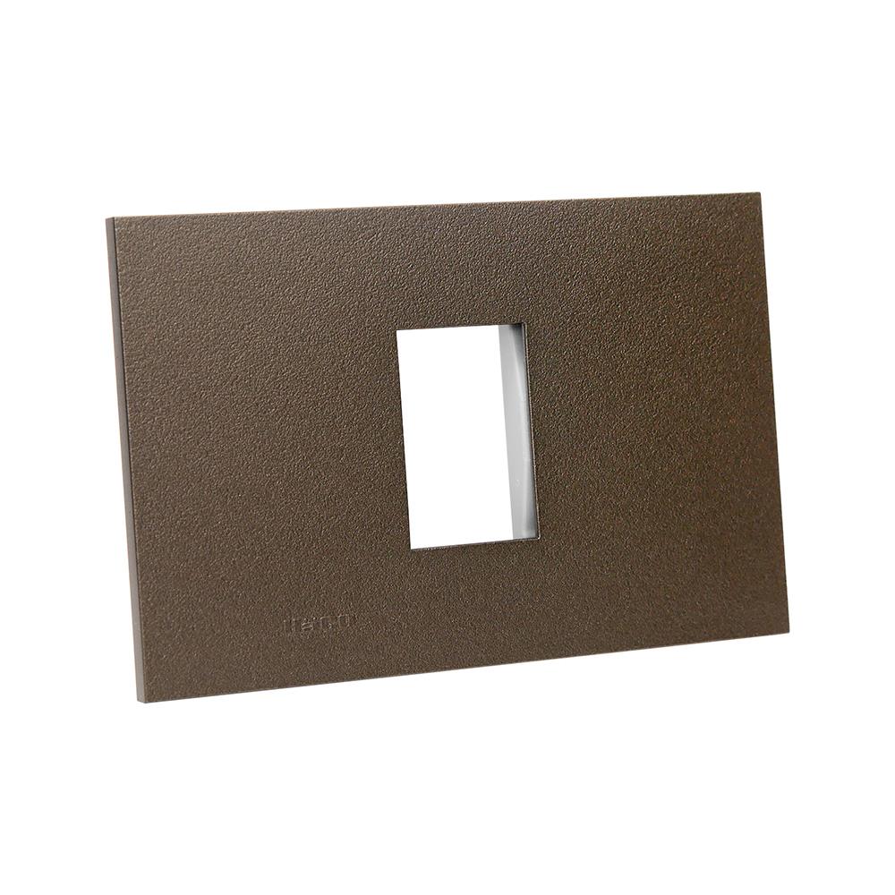 หน้ากาก 1 ช่อง HACO W1931-ST QX สี MATT BLACK