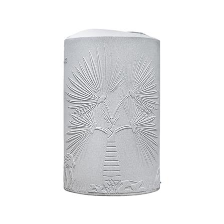 ถังเก็บน้ำ WAVE THE PALM 2000 ลิตร สีเทาขาว_1