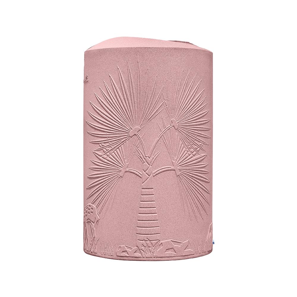 ถังเก็บน้ำ WAVE THE PALM 2000 ลิตร สีปะการังส้ม