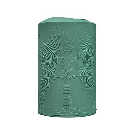 ถังเก็บน้ำ WAVE THE PALM 2000 ลิตร สีเขียวมรกต_1