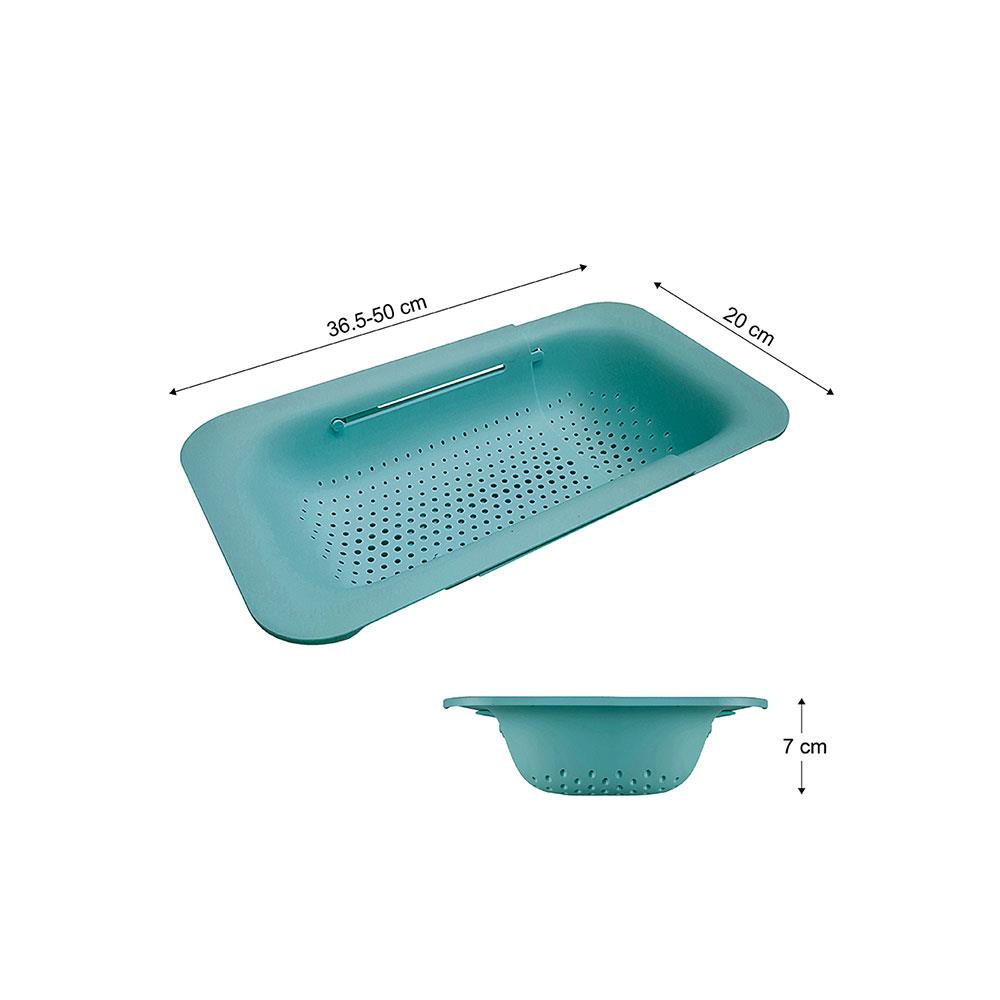 ตะแกรงพลาสติกยืดหด PARNO AP-ONEW B สีฟ้า