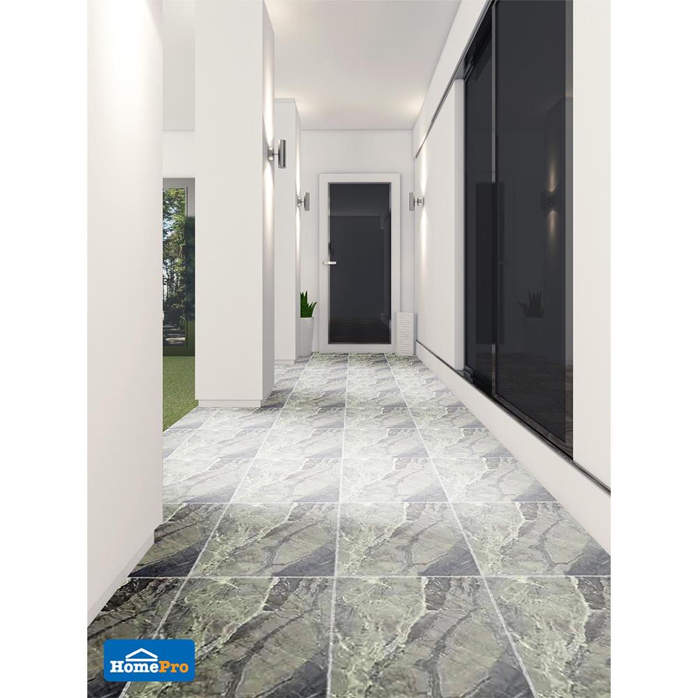 กระเบื้องพื้น 16x16 นิ้ว DURAGRES ร็อกแซน เทา A 0.96M2