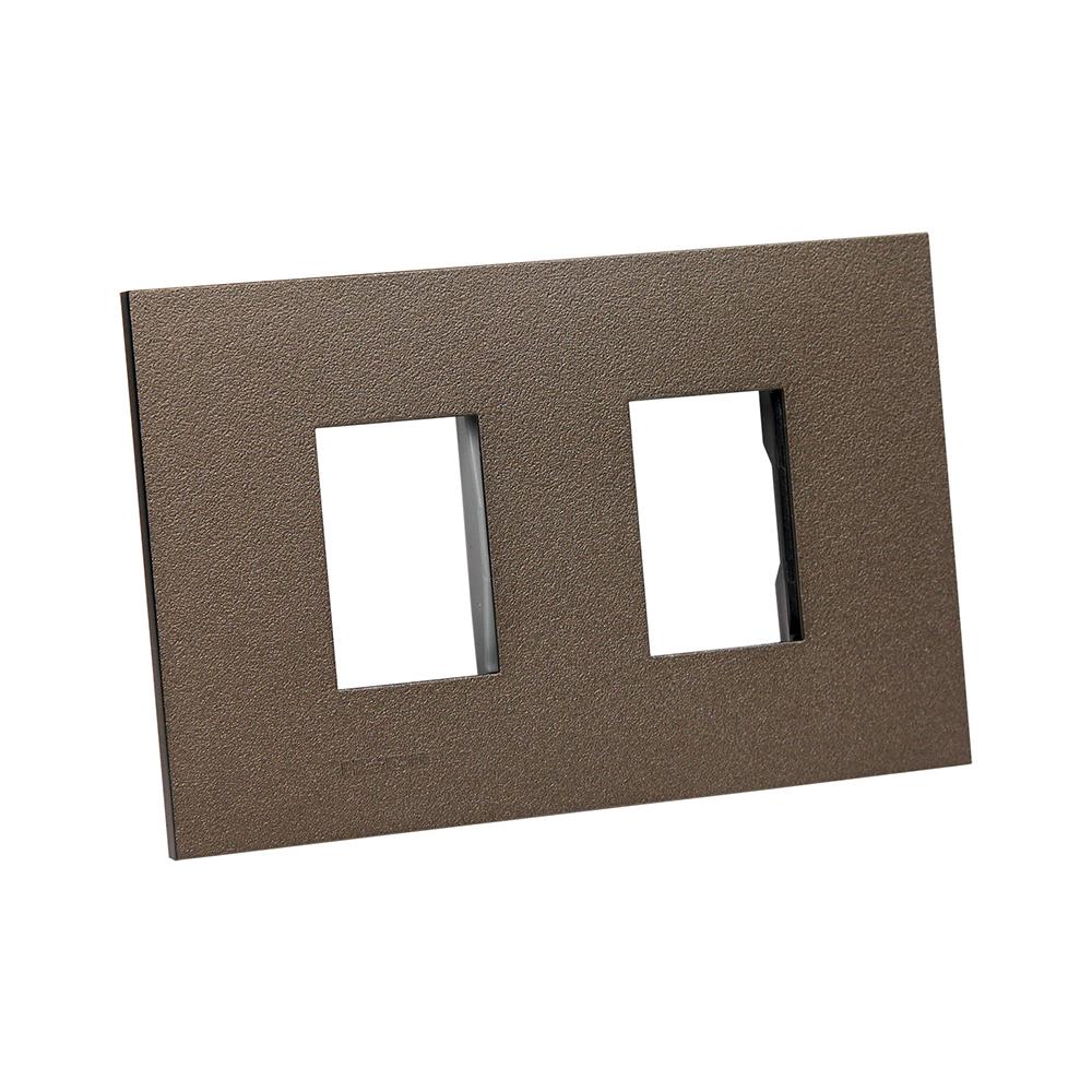 หน้ากาก 2 ช่อง HACO W1932-ST QX สี MATT BLACK