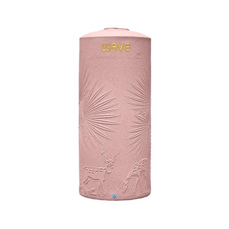 ถังเก็บน้ำ WAVE THE PALM 700 ลิตร สีทรายชมพู