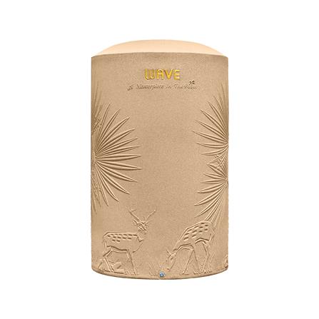 ถังเก็บน้ำ WAVE THE PALM 2000 ลิตร สีแซนสโตน