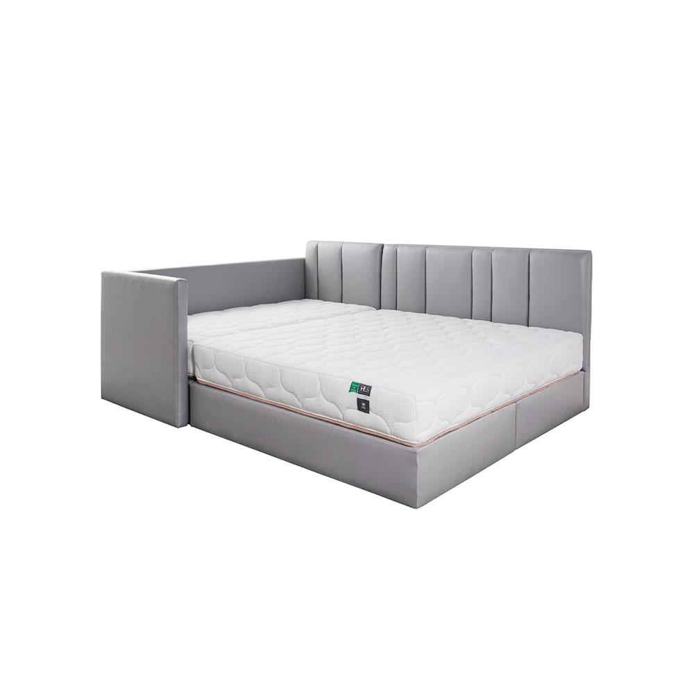 ชุดที่นอน FAMILY 6 ฟุต และ 3 ฟุต HOME LIVING STYLE ARTHENA สีเทา