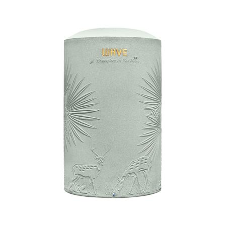 ถังเก็บน้ำ WAVE THE PALM 2000 ลิตร สีหิมะเขียว