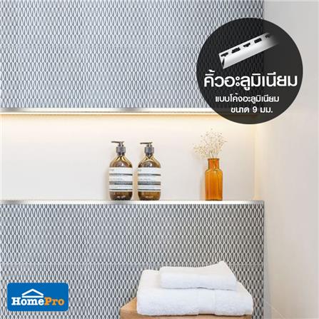 คิ้วอะลูมิเนียมแบบโค้ง TARA 9 มม. 2 ม. สีอะลูมิเนียม_6