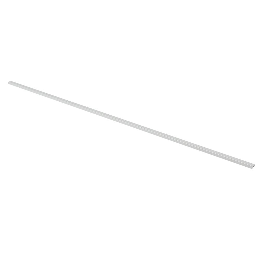 จมูกบันไดอะลูมิเนียม TARA 40 มม. 2 ม. สีอะลูมิเนียม