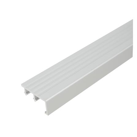 จมูกบันไดอะลูมิเนียม TARA 40 มม. 2 ม. สีอะลูมิเนียม_0