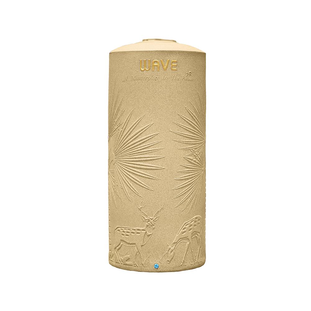 ถังเก็บน้ำ WAVE THE PALM 700 ลิตร สีทรายทอง